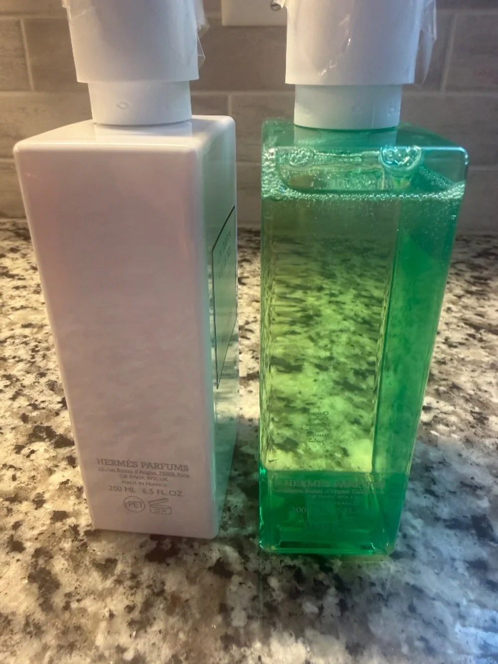 Hermès Un Jardin Sur Le Nil Liquid Shampoo and conditioner 200 mL / 6.5 fl oz